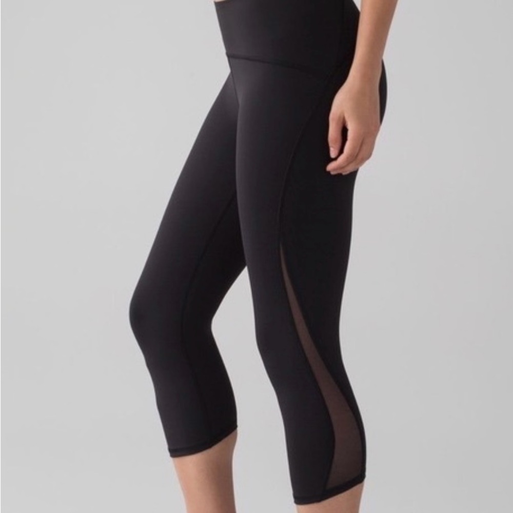 Size 4 Lululemon black leggings